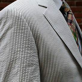 Tailored lounge jacket for casual elegance